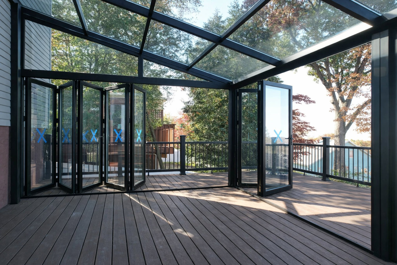 Solarium installation